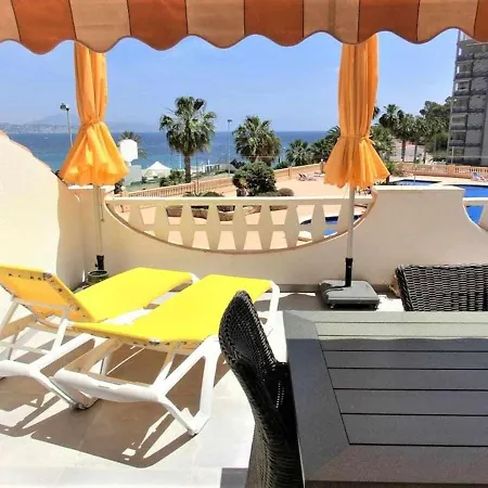 0e M2 1ª Linea Con Terraza Grande Y Vistas Al Mar Calpe