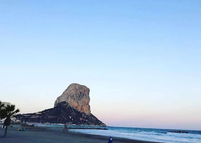 0e M2 1ª Linea Con Terraza Grande Y Vistas Al Mar * Calp